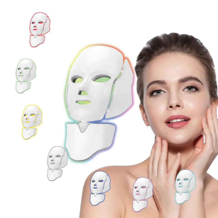 NovaGlow™ 7-Color Therapeutic LED Face Mask