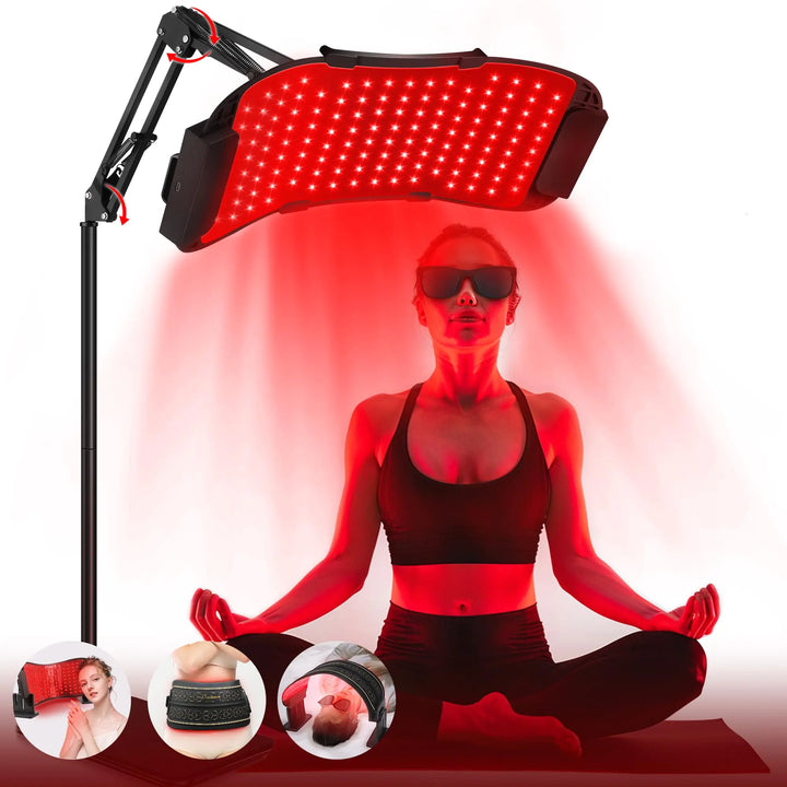 NovaShine LuxRenew 850nm Multifunction Red Light Therapy Kit